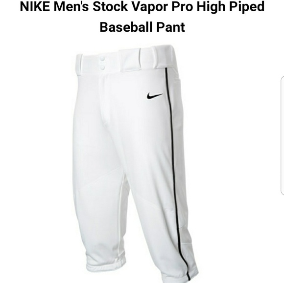 nike men's pro vapor high baseball pants